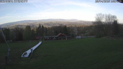 Spodní část sjezdovky