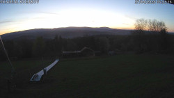 Spodní část sjezdovky