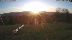 Spodní část sjezdovky