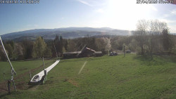 Spodní část sjezdovky