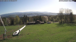 Spodní část sjezdovky