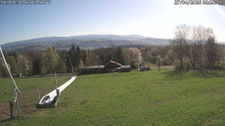 Spodní část sjezdovky