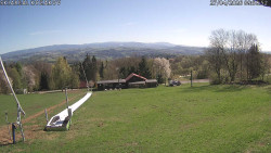 Spodní část sjezdovky