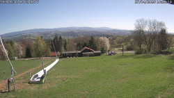 Spodní část sjezdovky