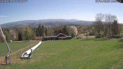 Spodní část sjezdovky