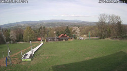 Spodní část sjezdovky