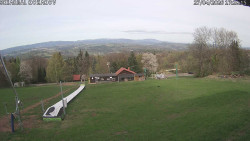 Spodní část sjezdovky