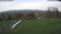 Spodní část sjezdovky