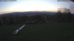 Spodní část sjezdovky