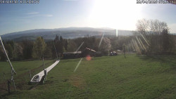 Spodní část sjezdovky