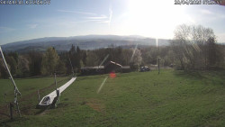 Spodní část sjezdovky