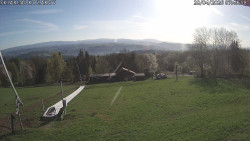 Spodní část sjezdovky