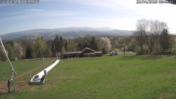 Spodní část sjezdovky