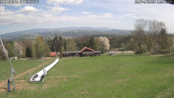 Spodní část sjezdovky