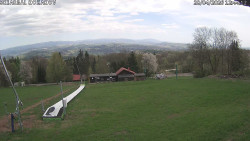 Spodní část sjezdovky