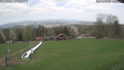 Spodní část sjezdovky