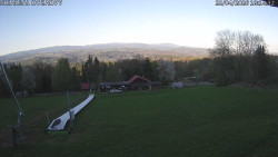 Spodní část sjezdovky