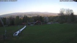 Spodní část sjezdovky