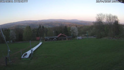 Spodní část sjezdovky