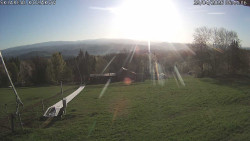 Spodní část sjezdovky