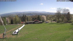 Spodní část sjezdovky