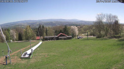 Spodní část sjezdovky