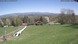 Spodní část sjezdovky