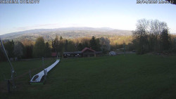 Spodní část sjezdovky