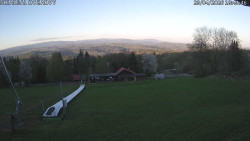 Spodní část sjezdovky