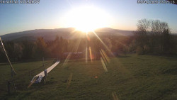 Spodní část sjezdovky