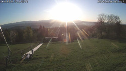 Spodní část sjezdovky