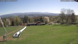 Spodní část sjezdovky