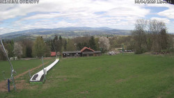 Spodní část sjezdovky