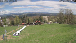 Spodní část sjezdovky