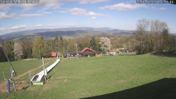 Spodní část sjezdovky