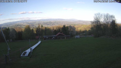 Spodní část sjezdovky