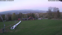 Spodní část sjezdovky