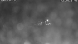 Spodní část sjezdovky