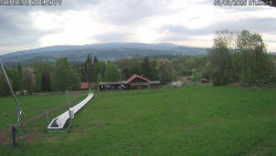 Spodní část sjezdovky
