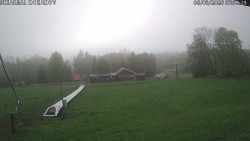 Spodní část sjezdovky