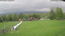 Spodní část sjezdovky