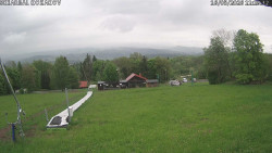 Spodní část sjezdovky