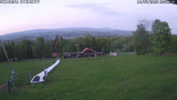 Spodní část sjezdovky