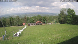 Spodní část sjezdovky