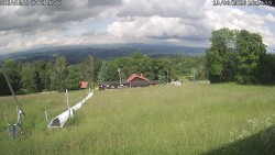 Spodní část sjezdovky