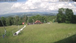 Spodní část sjezdovky