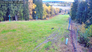 Lyžařský areál Hradiště - Sjezdovka - 26.10.2025 v 07:45 Lyžařský areál Hradiště - Sjezdovka - 26.10.2025 v 07:45