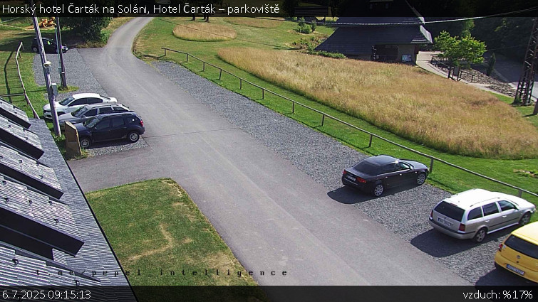 Horský hotel Čarták na Soláni - Hotel Čarták – parkoviště - 6.7.2025 v 09:15 Horský hotel Čarták na Soláni - Hotel Čarták – parkoviště - 6.7.2025 v 09:15