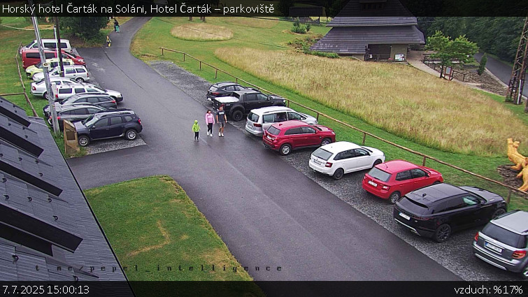 Horský hotel Čarták na Soláni - Hotel Čarták – parkoviště - 7.7.2025 v 15:00 Horský hotel Čarták na Soláni - Hotel Čarták – parkoviště - 7.7.2025 v 15:00