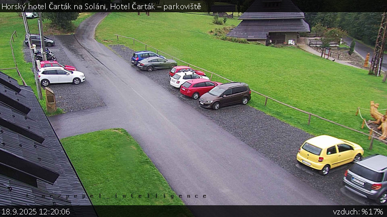 Horský hotel Čarták na Soláni - Hotel Čarták – parkoviště - 18.9.2025 v 12:20 Horský hotel Čarták na Soláni - Hotel Čarták – parkoviště - 18.9.2025 v 12:20